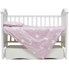 Змінна постіль 3 ел Twins Satin Limited 3026-TSL-08 pink